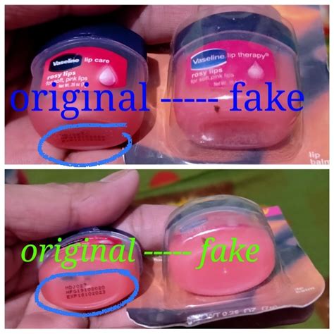 Vaseline Rosy Lips Fake Vs Original Lipstutorial Org