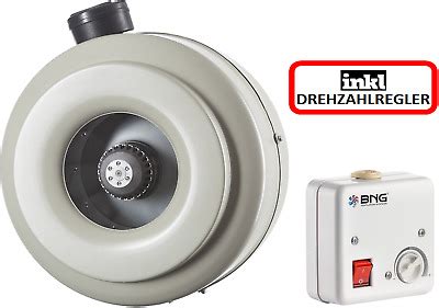 Rohrventilator Mm Rohrl Fter Mit