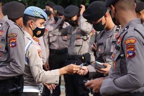 Tegakkan Disiplin Propam Polres Tanah Laut Getol Gelar Operasi Halo Dunia