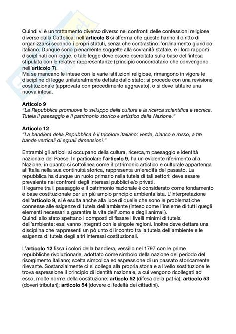 Appunti Diritto Costituzionale Italiano E Comparato