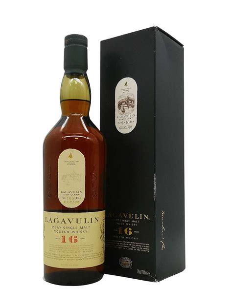 Lagavulin 16 Year Old Islay Single Malt Scotch Whisky Whiskey Bidders