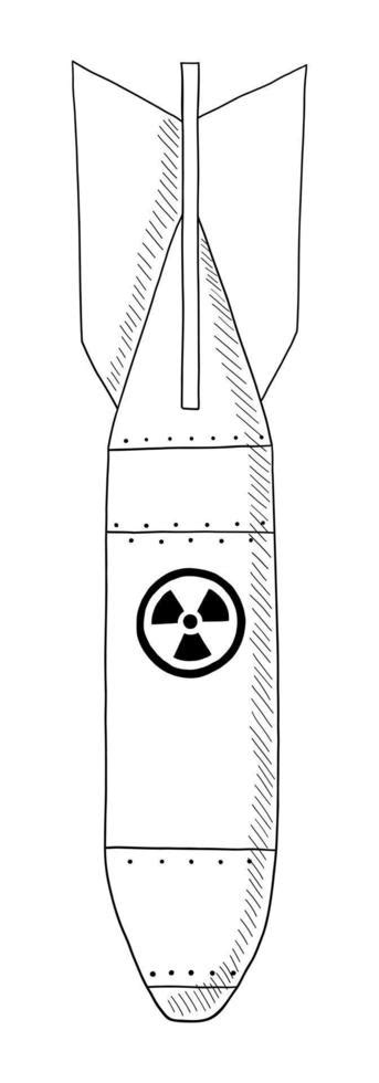 Nuclear Missile Drawing