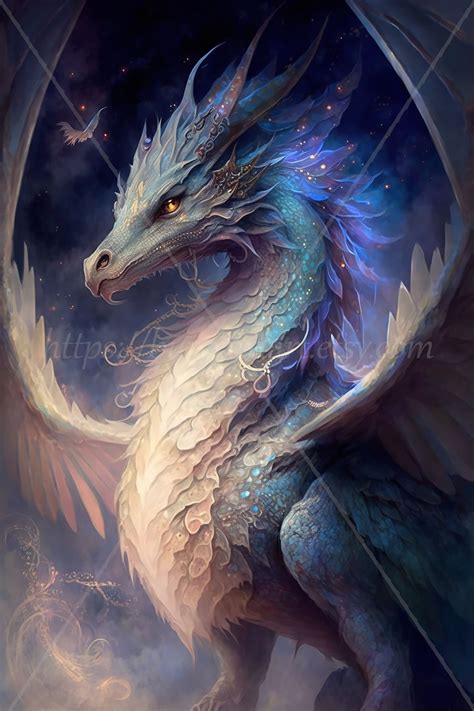 Dragon Digital Download Mythical Medieval Serpents Dragons Etsy