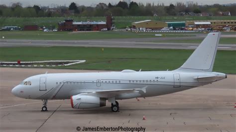 Nomad Aviation Hb Jjj Airbus A Cj Taken Birmingham Flickr