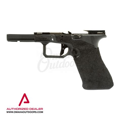 Agency Arms Stippled Complete Lower Frame For Glock 17 Gen 3 Omaha Outdoors