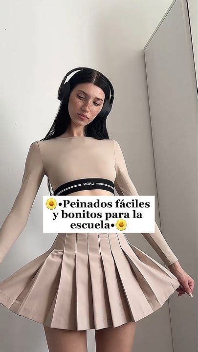 🌼•peinados Fáciles Y Bonitos Para Ir A La Escuela•🌼cc Muchxs Parati