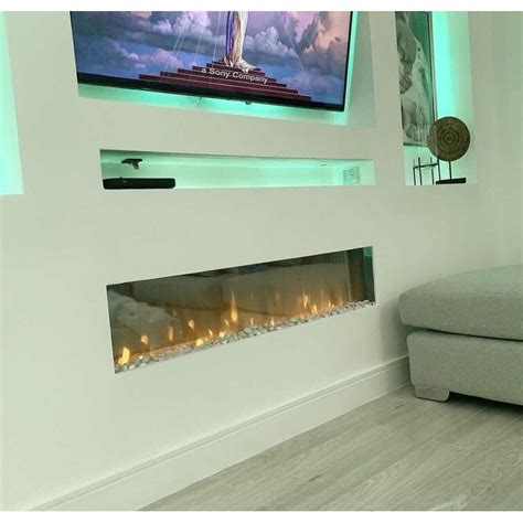 Digital Flames 183cm W Electric Fire Uk