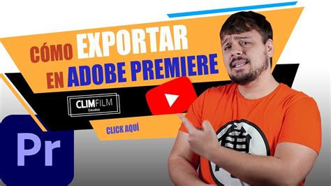 Cómo EXPORTAR un video en adobe PREMIERE PRO Exportar en premiere