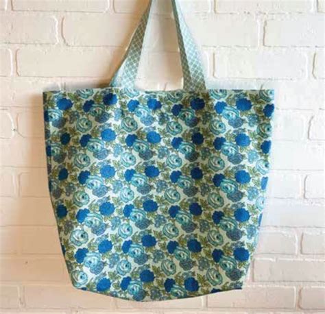 Reusable Grocery Bag Downloadable Pattern My Girlfriends Quilt Shoppe