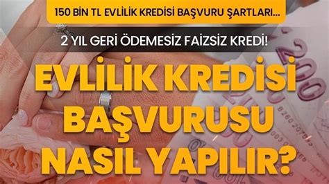 Faizsiz Evlilik Kredisi Başvurusu ve Başvuru Şartları 2025 Belediye