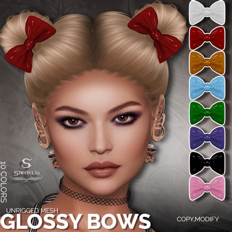 Second Life Marketplace Sintiklia Glossy Bows