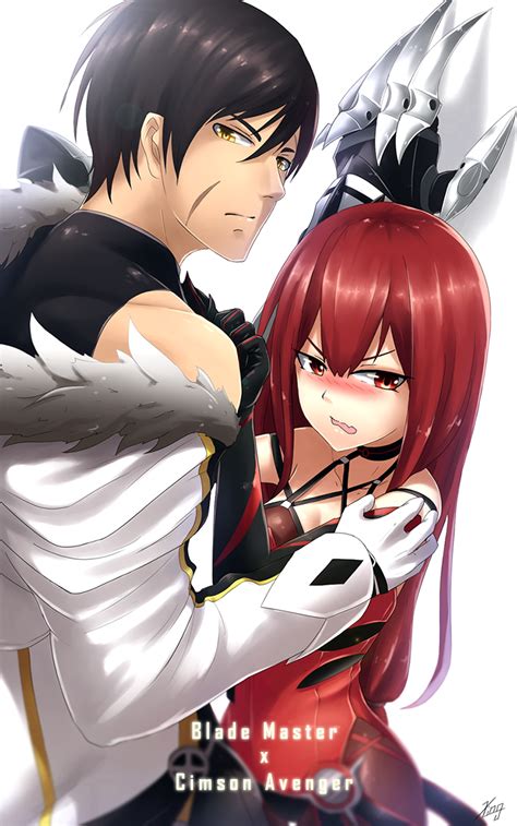 Elesis Raven Cronwell Crimson Avenger And Blade Master Elsword