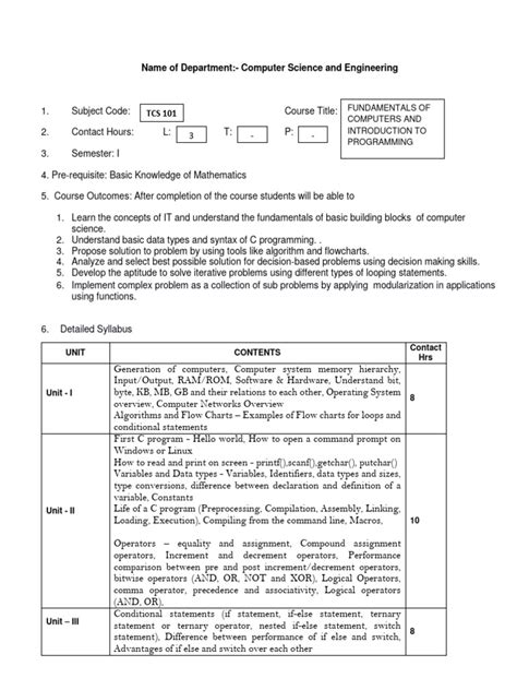 Syllabus CSE IBM DS and AI | PDF