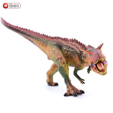 Wiben Jurassic Carnotaurus Dinosaur Toys Action Figure Animal Model ...