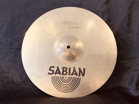 Sabian AA 16 Rock Crash Brilliant Finish Reverb