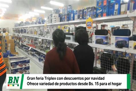 Triplex Llega Con Su Mega Feria De Descuentos Hasta El Centro Variedad