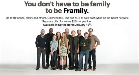 Sprint introduces new "Framily" plans, allowing up to ten friends ...