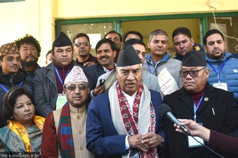 Deuba Elected Nepali Congress Parliamentary Party Leader