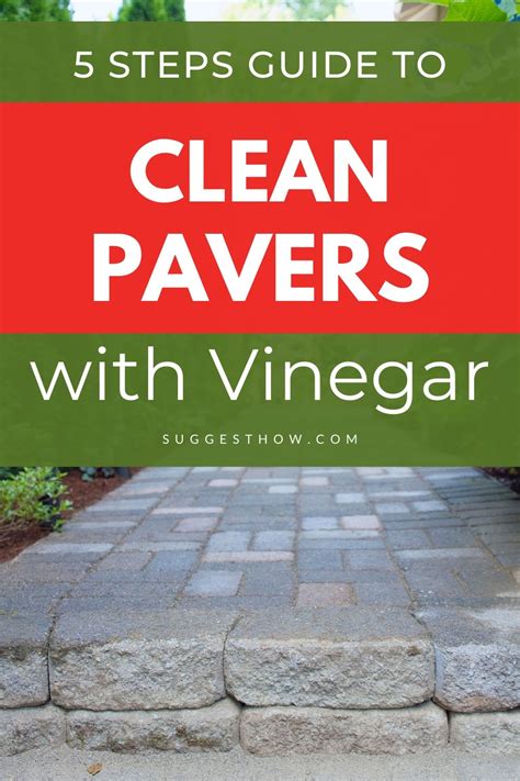 How To Clean Pavers With Vinegar Follow Easy Steps Artofit