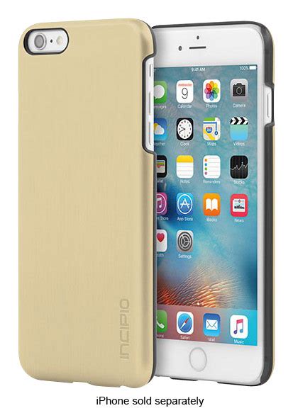 Best Buy Incipio Feather Shine Hard Shell Case For Apple® Iphone® 6 Plus And 6s Plus Champagne