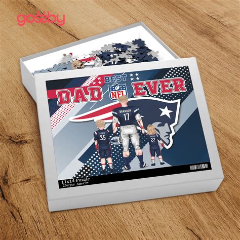 Personalized Jigsaw Puzzles - Best Dad Ever - Happy Father's Day 2024