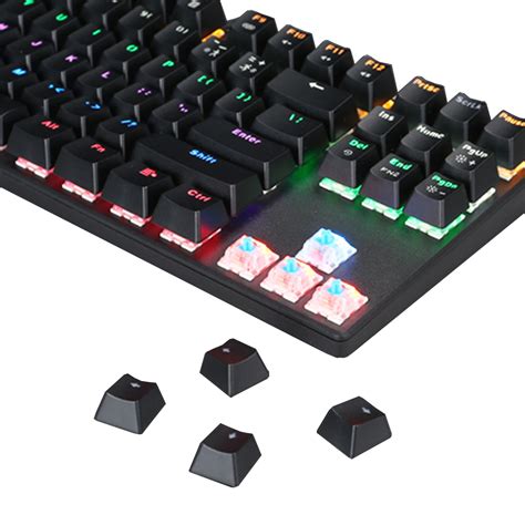 Teclado Mecanico Gamer Marvo KG914 Alambrico Led 6 Colores Rainbow