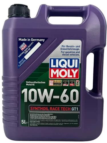 Aceite Para Motor Liqui Moly Sint Tico W Race Tech Gt Litros