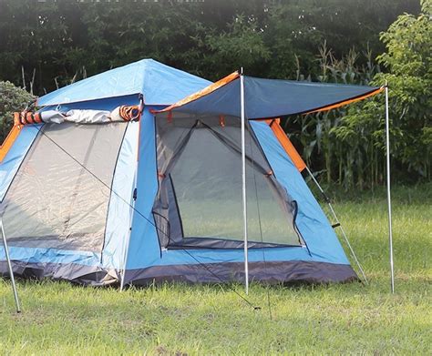 Barraca Camping Acampamento 4 5 Pessoas Grande Varanda JOYFOX