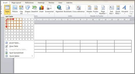 Cara Membuat Tabel Di MS Word Panduan Belajar Ms Office Designinte