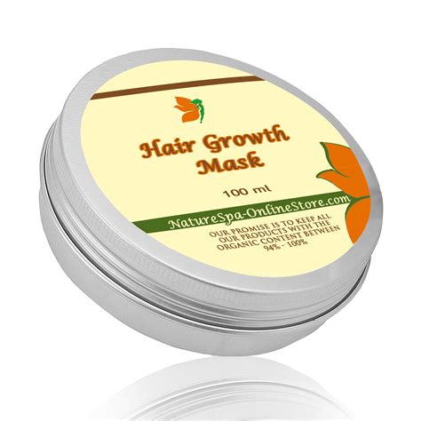 Hair Growth Mask with fresh organic inger juice and Castor Oil