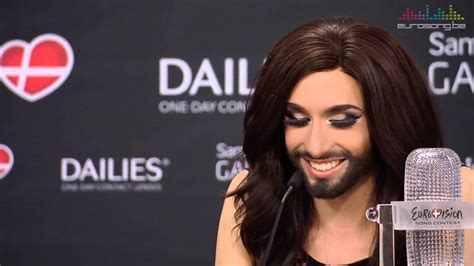 Persconferentie Conchita Wurst Eurovision 2014 Winners Press Conference Youtube