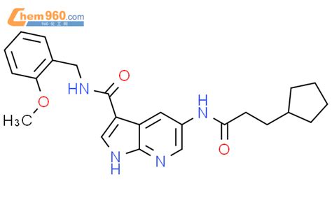 858957 55 8 1H Pyrrolo 2 3 B Pyridine 3 Carboxamide 5 3 Cyclopentyl 1