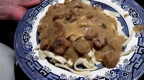 How To Make Stroganoff With Your Canned Beef And Gravy Cooking With Your Preps Prepping Youtube