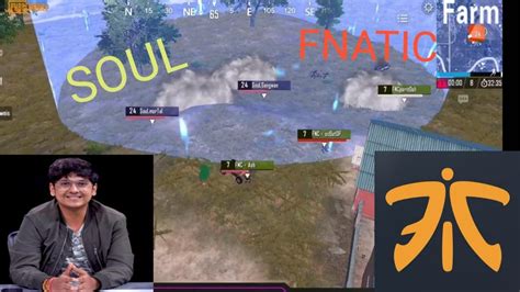 Team Soul Vs Team Fnatic Last Circle Mortal Getting 10 Kills Alone In