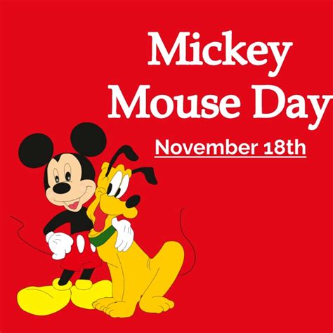 Copy Of Mickey Mouse Day Postermywall