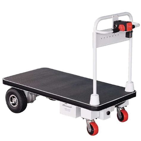 500kg Rated Powered Heavy Duty Industrial Trolley Cart 4 Wheel