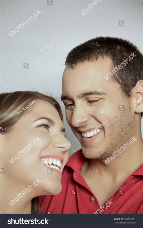 Young Attractive Couple Love Portrait Stock Photo 563709061 Shutterstock