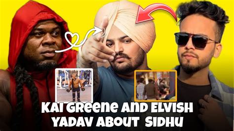 Boxer Kai Greene And Elvish Yadav Talk About Sidhu Moose Wala Youtube