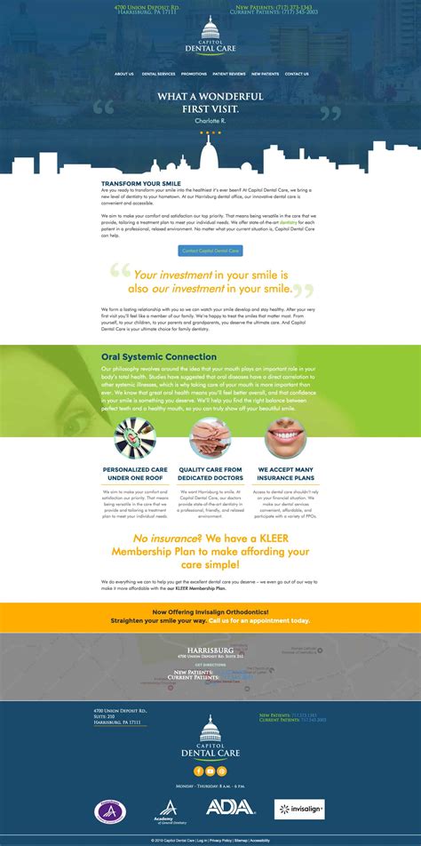 Best Dental Websites - Golden Proportions Marketing