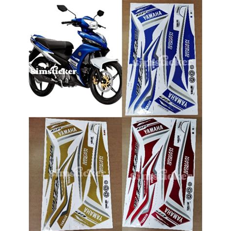 Lc135 14 V2 V3 V4 V5 V6 V7 Yamaha Body Sticker Shopee Malaysia