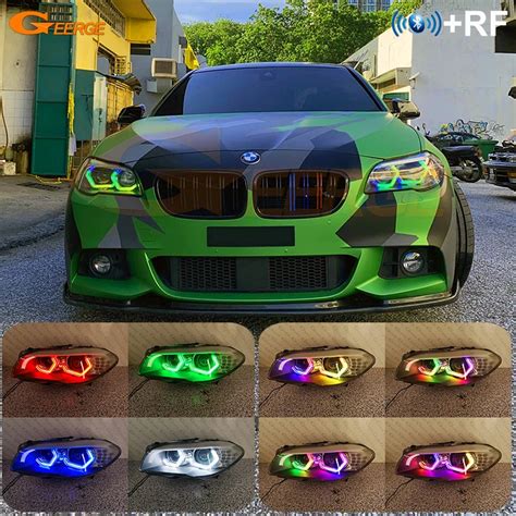 Anillos De Halo De Ojos De Ngel Led Rgb Multicolor Para Bmw Serie F