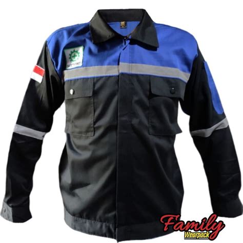 Jual Wearpack Safety Baju Kerja Lapangan Seragam Proyek Kemeja