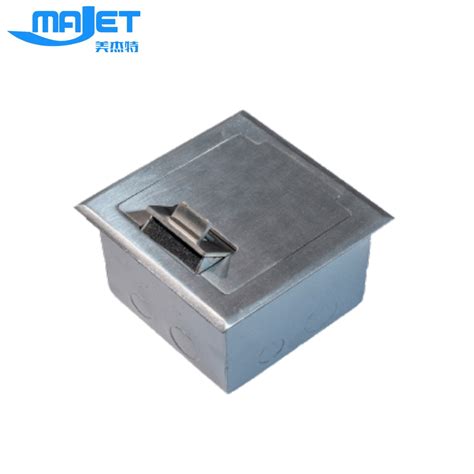 raised access floor box electrical electronic outlet box system majet