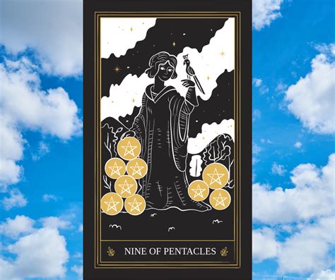 Nine Of Pentacles Tarot Card Psychic Chat Phone