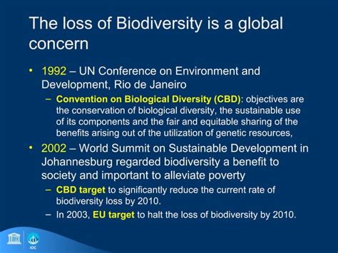 Marine Biodiversity Indicators PPT