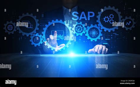 Sap Software Business Process Automation Erp Enterprise Resource Planning System On Virtual