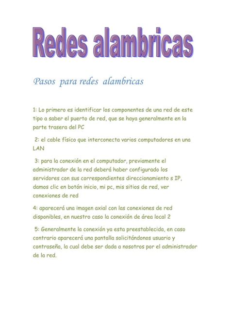 Redes Alambricas E Inalambricas Pdf Descarga Gratuita