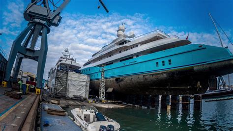 Axioma Dry Dock Palma Mallorca Superyacht Refit Youtube