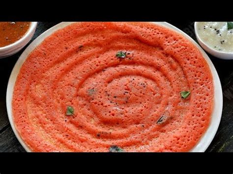 Tasty Yummy Tomato Dosa Recipe In Tamil Thakali Dosa Variety Dosa