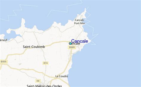 cancale tide station location guide